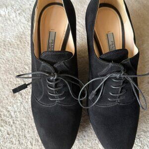 Prada Black size 38 tie boots
